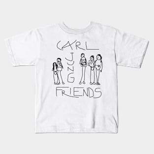 Carl Gustav Jung by 9DP Kids T-Shirt